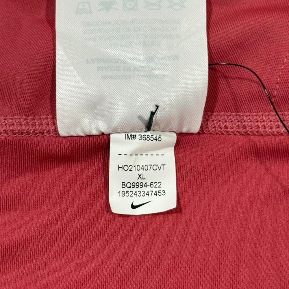 Nike One Luxe Dri-FIT Mid Rise 7/8 Leggings Rose Red BQ9994-622 Womens XL - Picture 5 of 8